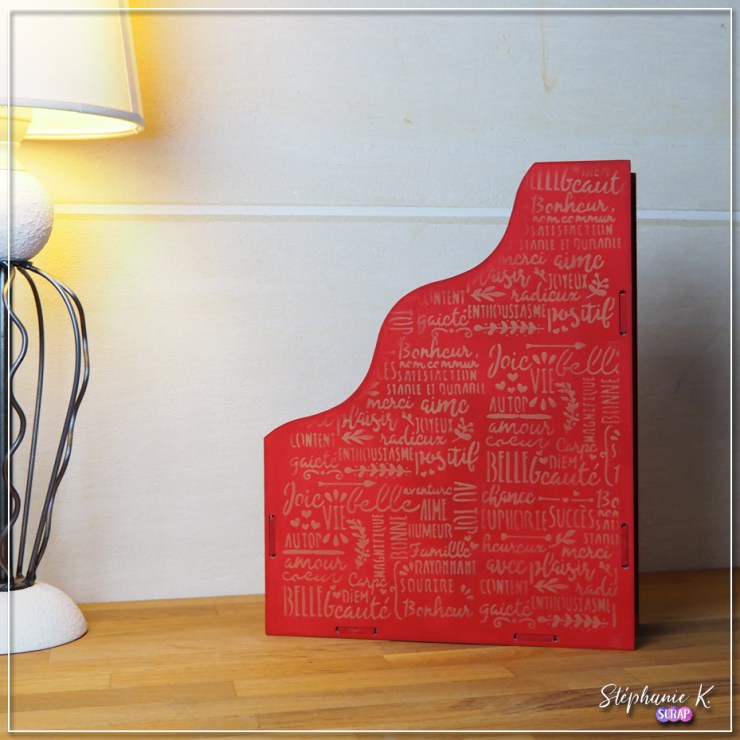 Rangement A4 Azza décoré 1 - Vue 2