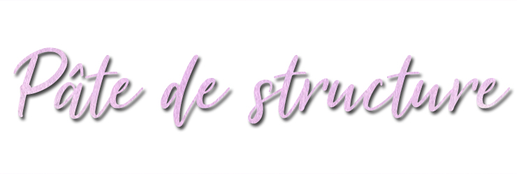 Titre pâte structure blog