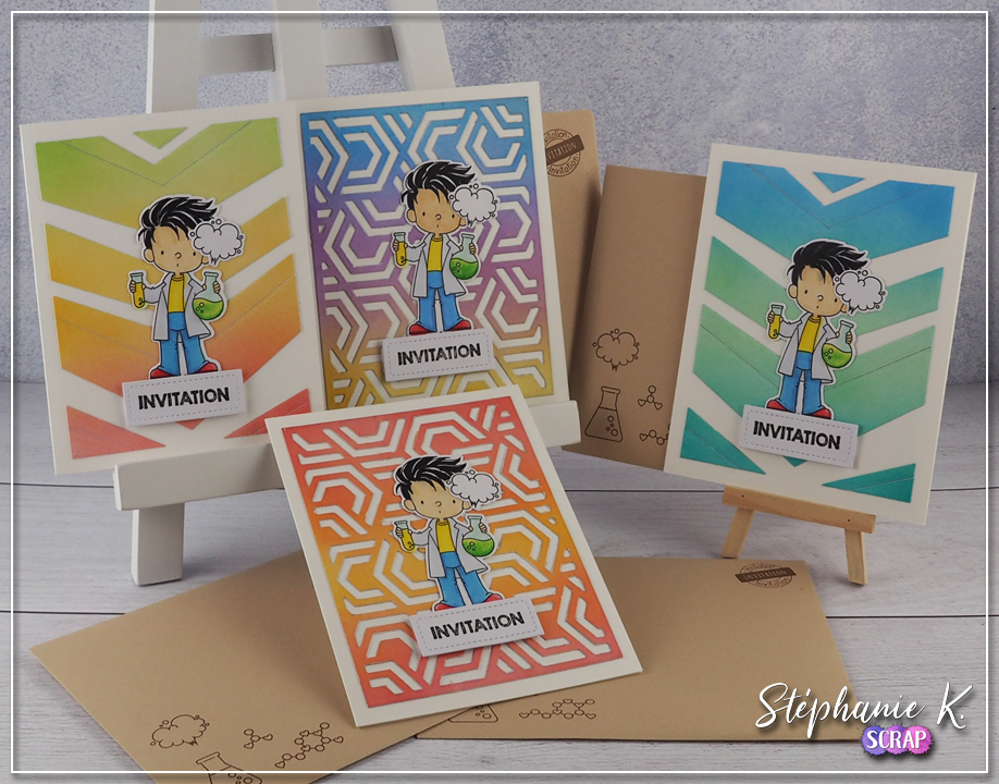 Carte - Invitation 1 - Ensemble 1