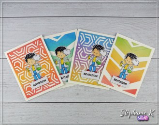 Carte - Invitation 1 - Ensemble 3